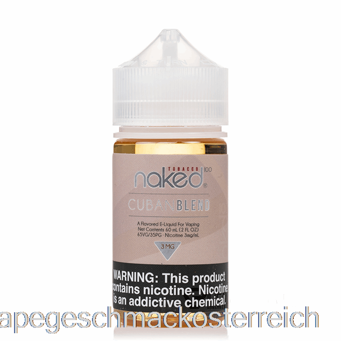 Kubanische Mischung – Naked 100 Tabak – 60 Ml, 6 Mg Vape-Geschmack